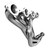 Kooks 1-7/8" x 3" Stainless Headers. 3" Inline Bolt Pattern.  302 SBF in a Fox Body. - 10152400