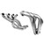 Kooks 1-7/8" x 3" Stainless Headers. 3" Inline Bolt Pattern.  302 SBF in a Fox Body. - 10152400