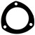 Kooks 3" Collector/Exhaust Gasket- 3 Bolt Style - Carbon Composite - PY-8030
