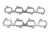 Kooks Ford Modular Engine Header Gaskets - 4.6L/5.4L 4V Cylinder Heads - MLA - PY-8023-4V-AL