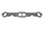 Kooks 23 Degree SBC Header Flange - 3/8" Thick Stainless - for 1-5/8" Primaries - 7030-S