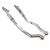 Kooks 2" Stainless Headers & Comp. Only OEM Conn. 2012-2020 Jeep/Durango 6.4L/6.2L - 2" / Comp. Only - 3410H611