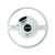 LECARRA Steering Wheels Horn Ring Assembly for Mark 10 - Polished Aluminum