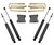 Maxtrac Suspension 900930 Front and Rear 3 Blocks with U-Bolts for Enhanced Vehicle Stability