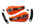 CYCRA Vortex Handshields with Abrasion Guards - Orange (Part #1CYC-1029-22)