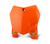 Cycra Stadium Number Plate Orange - Part #1CYC-0802-22