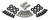 CYCRA Replacement Hardware Probend Black/Silver (Part Number: 1CYC-1001-02)
