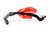 CYCRA Probend Ultra HCM Handguards 1 1/8 Inch Red with Handlebar Clamp Mounts