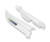 CYCRA 1CYC-6903-42 Fork Guards - White for Motorcycle Protection
