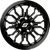 Sedona Onyx Wheel 14x7 4/137 +10mm Black and Machined Finish