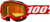 100-Percent Accuri 2 Snowmobile Goggle with Red Frame and Yellow Lens