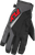 Fly Racing Title Gloves Grey/Black/Red Medium – Weatherproof Motocross Gloves with 3M Thinsulate Insulation