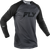 FLY MTB Gravity Long Sleeve Jersey Grey/Black Small - Comfortable and Durable Cycling Apparel