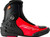 RST Tractech Evo D3o Short Boot Black and Flo Red - Size 12