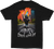 DBK Streets Gotta Eat Tee Black Medium - 6oz 100% Cotton Standard T-Shirt