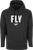 Fly Racing Weekender Pullover Hoodie Men’s Large in Black and White - Model 354-0010L