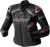 RST Women's S1 D3o Leather Jacket Black and Fluorescent Pink, 2XL
