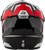 GMAX MX-46Y Cyclus Youth Helmet Black/Red - Adjustable Fit with 19 Vents
