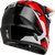 GMAX MX 46Y Cyclus Youth Helmet Black/Red with Adjustable Fit and Maximum Ventilation