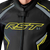 RST S1 D3o Leather Jacket Black / Gray / Fluorescent Yellow - Size 2X