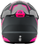 GMAX MX 46 Cyclus Hemet Matte Grey/Pink Motorcycle Helmet - Size Medium