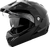GMAX MD-74 Solid Modular Adventure Helmet - Black Large