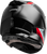 GMAX FF-49 SYTH Helmet Black/Red XL - Lightweight DOT Approved Motorcycle Helmet with COOLMAX® Interior and UV400 Shield