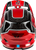Fly Racing Werx R Flow Carbon Helmet Black Carbon/Red Large