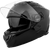 GMAX F1180028 FF 18 Solid Helmets in Black with Sun Shield and Advanced Ventilation