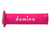 Domino Racing MotoGP Grips Fuchsia and White Pair for 22mm Handlebars