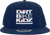 DBK Classic 4Fifty Snapback Hat in Navy - Durable Adjustable Cap
