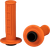 FIRE POWER Control MX Lock On Grips Orange Half Waffle – Easy Installation, Secure Fit, Universal Compatibility