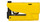 ABUS Granit 8077 3D Alarm Disc Lock with Yellow Finish and Adapter Chain