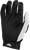 Fly Racing Pro Lite Gloves White/Black XL – Lightweight Race Gloves with Touch Screen Compatibility