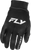 Fly Racing Pro Lite Gloves Black/White Medium - Lightweight Race Gloves with Touch Screen Compatibility