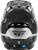 Fly Racing Yth Formula S Carbon Byte Helmet Black Carbon/Grey/Silver (Part #73-4450YL)