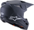Alpinestars SM3 Solid Helmet Black Matte XL – Off-Road Motorcycle Helmet with Enhanced Safety and Ventilation