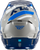 Fly Racing Formula CP Seal Helmet Navy/Blue/Grey XS - Lightweight DOT & ECE Approved Motorcycle Helmet