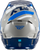 Fly Racing Formula CP Seal Helmet Navy/Blue/Grey Large - Lightweight DOT and ECE Approved Motorcycle Helmet