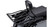 Cobra Detachable Big-A Flat Rack for Harley Davidson Chieftain 14-25 - Black