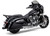 Cobra Detachable Big-A Flat Rack for Harley Davidson Chieftain 14-25 - Black