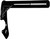 Santoro FabWorx SF80015 Rear Peg Frame Mount Slider for M8 Softail in Black