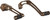 Santoro Fabworx Cool Guy Shifter for Softail with Mid Controls - Bronze (Part SF30057)