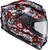 SCORPION EXO R330 Full Face Helmet Shake 2 Red Small - DOT and ECE Certified