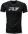 Fly Racing Fly Fast Tee Black Medium - Comfortable Cotton Crew Neck T-Shirt