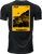 Fly Racing Freeride Tee Black XL – Comfortable 100% Cotton Crew Neck T-Shirt