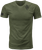 HARDDRIVE Harddrive Emblem Tee Olive Green and Black, Part Number 800-02083X