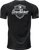 Harddrive Shield Tee by HARDDRIVE - Black/White XL