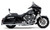 COBRA Detach Backrest Tall Chrome for Harley Chieftain 2014-2025 - Part 502-2000