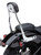 Cobra Detachable Backrest with Round Chrome Sissy Bar for Harley Touring Models (Part #602-2006)